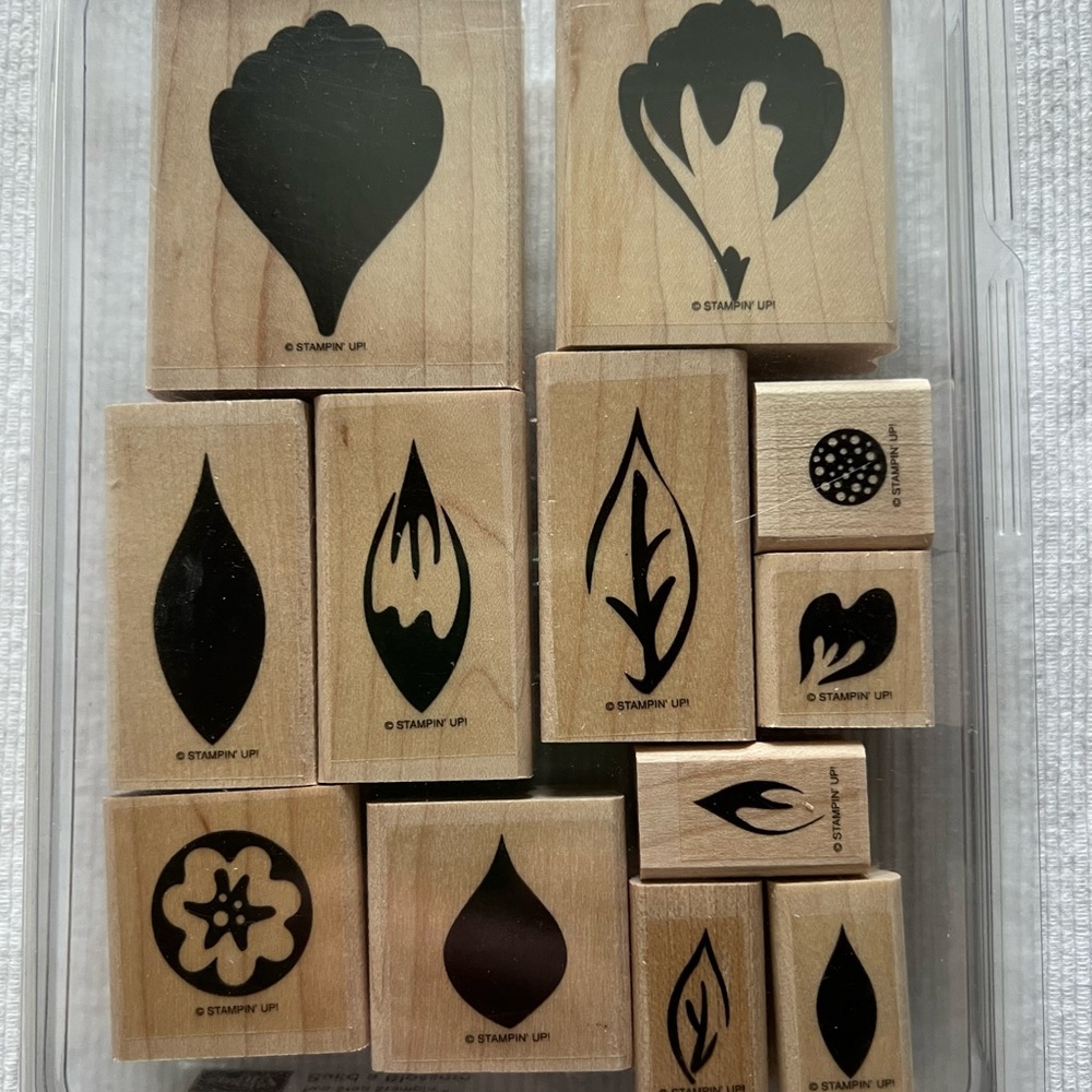 Stampin’ Up Build a Blossom Rubber Stamp Set